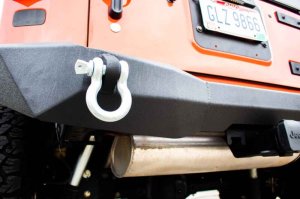 Jeep Wrangler Unlimited JKU Rear Bumper - Fishbone Offroad - Mako - `07-`18